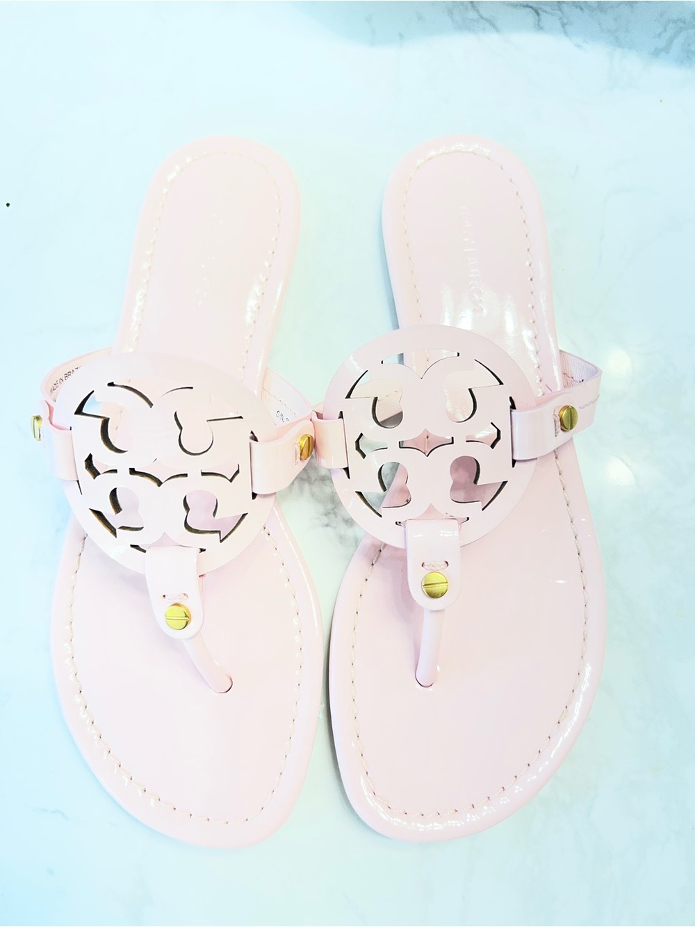 Pink Tory Burch Miller Sandal